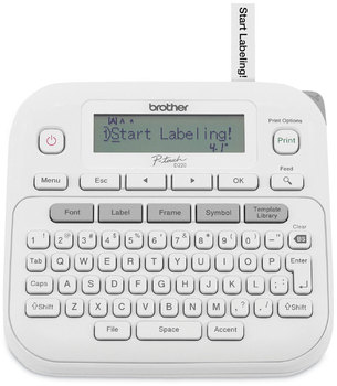 Brother P-Touch® PT-D220 Label Maker 2 Lines, 3.9 x 9.3 10.2