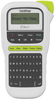 Brother P-Touch® PT-H110 Easy, Portable Label Maker 2 Lines, 4.5 x 6.13 2.5