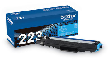 Brother TN223 Standard Yield Toner TN223C 1,300 Page-Yield, Cyan