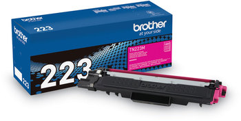 Brother TN223 Standard Yield Toner TN223M 1,300 Page-Yield, Magenta