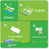 A Picture of product PGC-00742 Swiffer® Sweeper TRAP + LOCK Wet Mop Cloth 8 x 10, White, Open Window Scent, 38/Pack