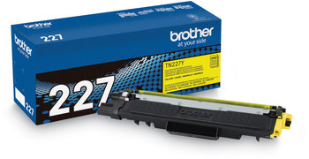 Brother TN227 High Yield Toner TN227Y High-Yield 2,300 Page-Yield, Yellow