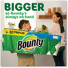 A Picture of product PGC-05661 Bounty® Select-a-Size 2-Ply Kitchen Roll Paper Towels. 6 X 11 in. White. 135 sheets/roll, 8 triple rolls/carton.