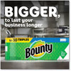 A Picture of product PGC-05661 Bounty® Select-a-Size 2-Ply Kitchen Roll Paper Towels. 6 X 11 in. White. 135 sheets/roll, 8 triple rolls/carton.