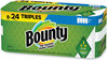 A Picture of product PGC-05661 Bounty® Select-a-Size 2-Ply Kitchen Roll Paper Towels. 6 X 11 in. White. 135 sheets/roll, 8 triple rolls/carton.