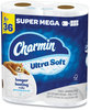 A Picture of product PGC-08473 Charmin® Ultra Soft Bathroom Tissue Septic-Safe, 2-Ply, White, 336 Sheets/Roll, 18 Rolls/Carton