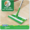 A Picture of product PGC-55311 Swiffer® Wet Refill Cloths. 10 X 8 in. White. Lavender Vanilla and Comfort scent. 36/carton.