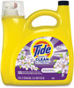 A Picture of product PGC-58710 Tide® Simply Clean & Fresh™ HE Liquid Laundry Detergent and Berry Blossom, 89 Loads, 128 oz Pump Bottle