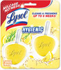 A Picture of product RAC-83723 LYSOL® Brand Hygienic Automatic Toilet Bowl Cleaner Lemon Breeze, 2/Pack