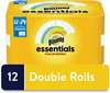 A Picture of product PGC-74652 Bounty® Essentials Select-A-Size Kitchen Roll Paper Towels. 2-Ply. White. 124 sheets/roll.