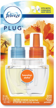 Febreze® PLUG™ Air Freshener Refills Hawaiian Aloha, 0.87 oz Refill, 2/Pack