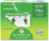 A Picture of product PGC-77197 Swiffer® Heavy-Duty Dry Refill Cloths 10.3 x 7.8, White, 20/Pack, 4 Packs/Carton