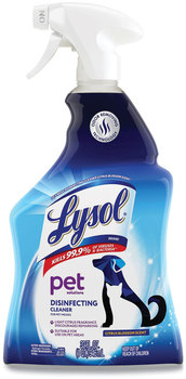 LYSOL® Brand Pet Solutions Disinfecting Cleaner Citrus Blossom, 32 oz Trigger Bottle, 9/Carton