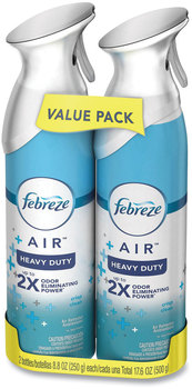 Febreze® AIR™ Crisp Clean, 8.8 oz Aerosol Spray, 2/Pack