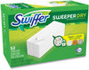 A Picture of product PGC-99039 Swiffer® Dry Refill Cloths 1-Ply, 10.63" x 8", Lavender and Vanilla, White, 52/Box