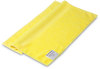 A Picture of product BWK-16YELCLOTHV2 Boardwalk® Microfiber Cleaning Cloths 16 x Yellow, 24/Pack