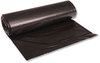 A Picture of product BWK-2845SJB Boardwalk® Linear Low Density Can Liners 23 gal, 0.9 mil, 28 x 45, Black, 25 Bags/Roll, 8 Rolls/Carton