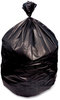 A Picture of product BWK-2845SJB Boardwalk® Linear Low Density Can Liners 23 gal, 0.9 mil, 28 x 45, Black, 25 Bags/Roll, 8 Rolls/Carton