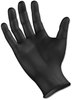 A Picture of product BWK-396LBXA Boardwalk® Disposable General-Purpose Industrial Powder-Free Nitrile Gloves. Size Large. 4.4 mil. 9.5 in. Black. 100/box.