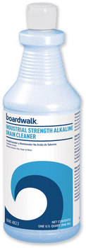 Boardwalk® Industrial Strength Alkaline Drain Cleaner 32 oz Bottle