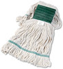 A Picture of product BWK-502WH Boardwalk® Super Loop Cotton/Synthetic Fiber Wet Mop Head. 5 in. Headband. Medium Size. White.