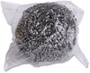 A Picture of product BWK-50 Boardwalk® Stainless Steel Scrubber Large Size, 2.5 x 2.75, Gray, 12/Carton