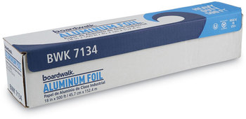 Boardwalk® Heavy-Duty Aluminum Foil Roll 18" x 500 ft