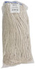 A Picture of product BWK-716C Boardwalk® Cut-End Lie-Flat Economical Cotton Wet Mop Head. 16 oz. White. 12/carton.