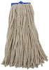 A Picture of product BWK-716C Boardwalk® Cut-End Lie-Flat Economical Cotton Wet Mop Head. 16 oz. White. 12/carton.