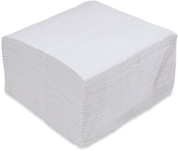 Boardwalk® Paper Napkins Dinner Napkin, 1-Ply, 17 x White, 250/Pack, 12 Packs/Carton