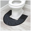 A Picture of product BWK-CMBB Boardwalk® Commode Mat 2.0 Rubber, 22 x Black, 6/Carton