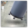 A Picture of product BWK-DOLLY Boardwalk® Refuse Container Utility Dolly 300 lb Capacity, 18.25" Diameter, Gray