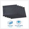 A Picture of product BWK-G3858G Boardwalk® Linear Low Density Industrial Can Liners 60 gal, 1.3 mil, 38 x 58, Gray, 100/Carton