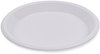 A Picture of product BWK-PLHIPS10WH Boardwalk® Hi-Impact Plastic Dinnerware Plate, 10" dia, White, 500/Carton