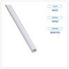 A Picture of product BWK-PPRSTRWWR Boardwalk® Individually Wrapped Paper Straws 7.75" x 0.25", White, 3,200/Carton