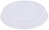 A Picture of product BWK-PRTLID2 Boardwalk® Soufflé/Portion Cup Lids Souffle/Portion Fits 1.5 oz and 2 Portion Cups, Clear, 2,500/Carton