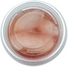 A Picture of product BWK-PRTLID4 Boardwalk® Soufflé/Portion Cup Lids Souffle/Portion Fits 3.25 oz to 5.5 Portion Cups, Clear, 2,500/Pack