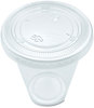 A Picture of product BWK-PRTLID4 Boardwalk® Soufflé/Portion Cup Lids Souffle/Portion Fits 3.25 oz to 5.5 Portion Cups, Clear, 2,500/Pack