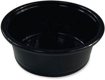 Boardwalk® Soufflé/Portion Cups Souffle/Portion 1.5 oz, Polypropylene, Black, 2,500/Carton