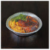 A Picture of product BWK-ROUND7CLID Boardwalk® Round Aluminum To-Go Container Lids Dome Lid, 7", Clear, Plastic, 500/Carton