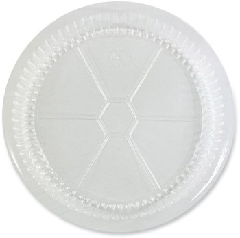 Boardwalk® Round Aluminum To-Go Container Lids Dome Lid, 9", Clear, Plastic, 500/Carton