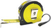 A Picture of product BWK-TAPEM25 Boardwalk® Easy Grip Tape Measure 25 ft, Plastic Case, Black and Yellow, 1/16" Graduations