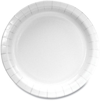 Boardwalk® Paper Dinnerware Plate, 6", White, 1,000/Carton