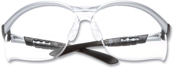 3M™ BX™ Molded-In Diopter Safety Glasses 2.5+ Strength, Silver/Black Frame, Clear Lens