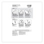 A Picture of product MMM-17067CLR15NA Command™ Small Wire Hooks Plastic/Metal, Clear, 0.5 lb Capacity, 15 and 20 Strips/Pack