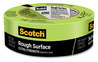 A Picture of product MMM-206036AP Scotch® Rough Surface Extra Strength Painter's Tape 3" Core, 1.41" x 60.1 yds, Green