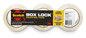 A Picture of product MMM-39503 Scotch® Box Lock™ Shipping Packaging Tape 3" Core, 1.88" x 54.6 yds, Clear, 3/Pack