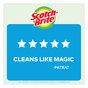 A Picture of product MMM-5295 Scotch-Brite® Non-Scratch Multi-Purpose Scrub Sponge 4.4 x 2.6, 0.8" Thick, Blue, 9/Pack