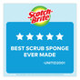 A Picture of product MMM-5295 Scotch-Brite® Non-Scratch Multi-Purpose Scrub Sponge 4.4 x 2.6, 0.8" Thick, Blue, 9/Pack