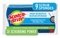 A Picture of product MMM-5295 Scotch-Brite® Non-Scratch Multi-Purpose Scrub Sponge 4.4 x 2.6, 0.8" Thick, Blue, 9/Pack